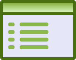 Icon showing a webtool