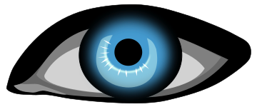 Icon showing an eye